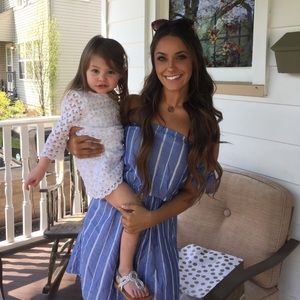 Off the shoulder sun dress